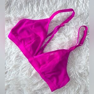 Hot pink bralette